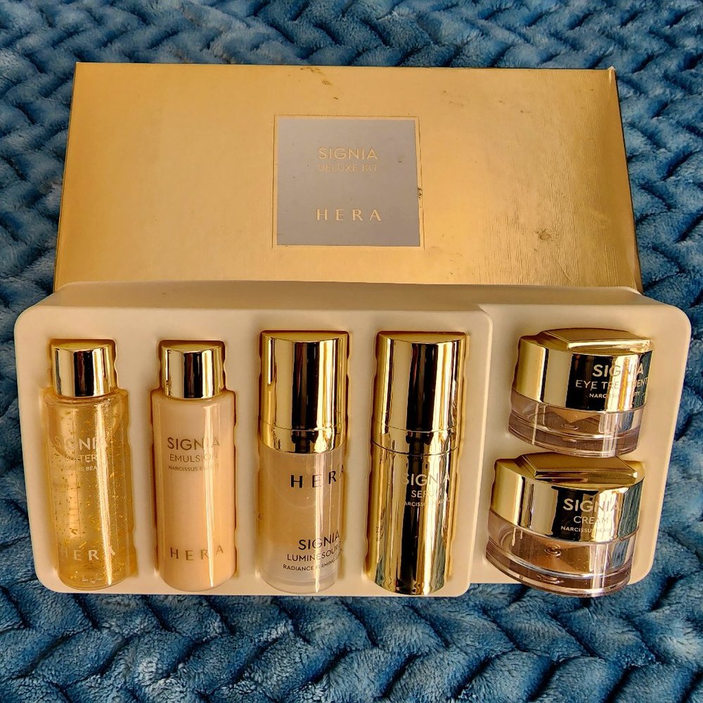 HERA  - SIGNIA DELUXE KIT 6 pieces gift travel set + BONUS